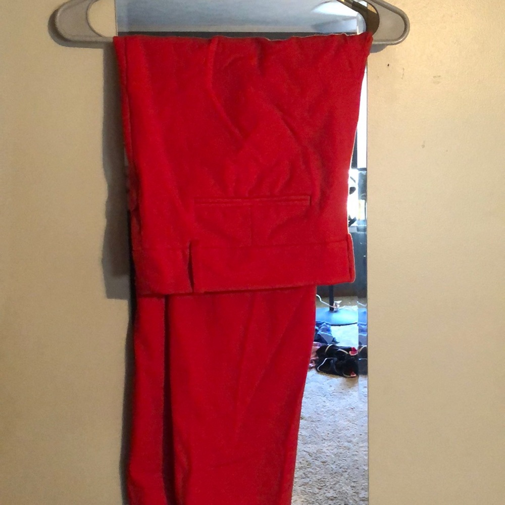 Burnt orange dress pants